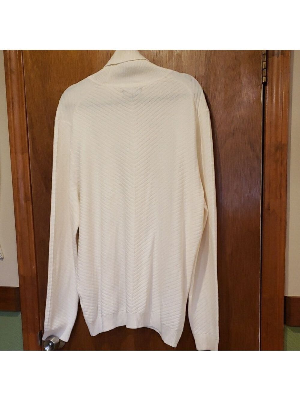 INC International Concepts Woman's Ivory Turtleneck Sweater - Picture 8 of 9